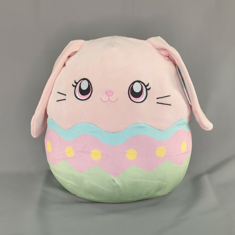 Squishmallow 11" Bop Easter Egg Bunny Plush Stuffed Animal NWT